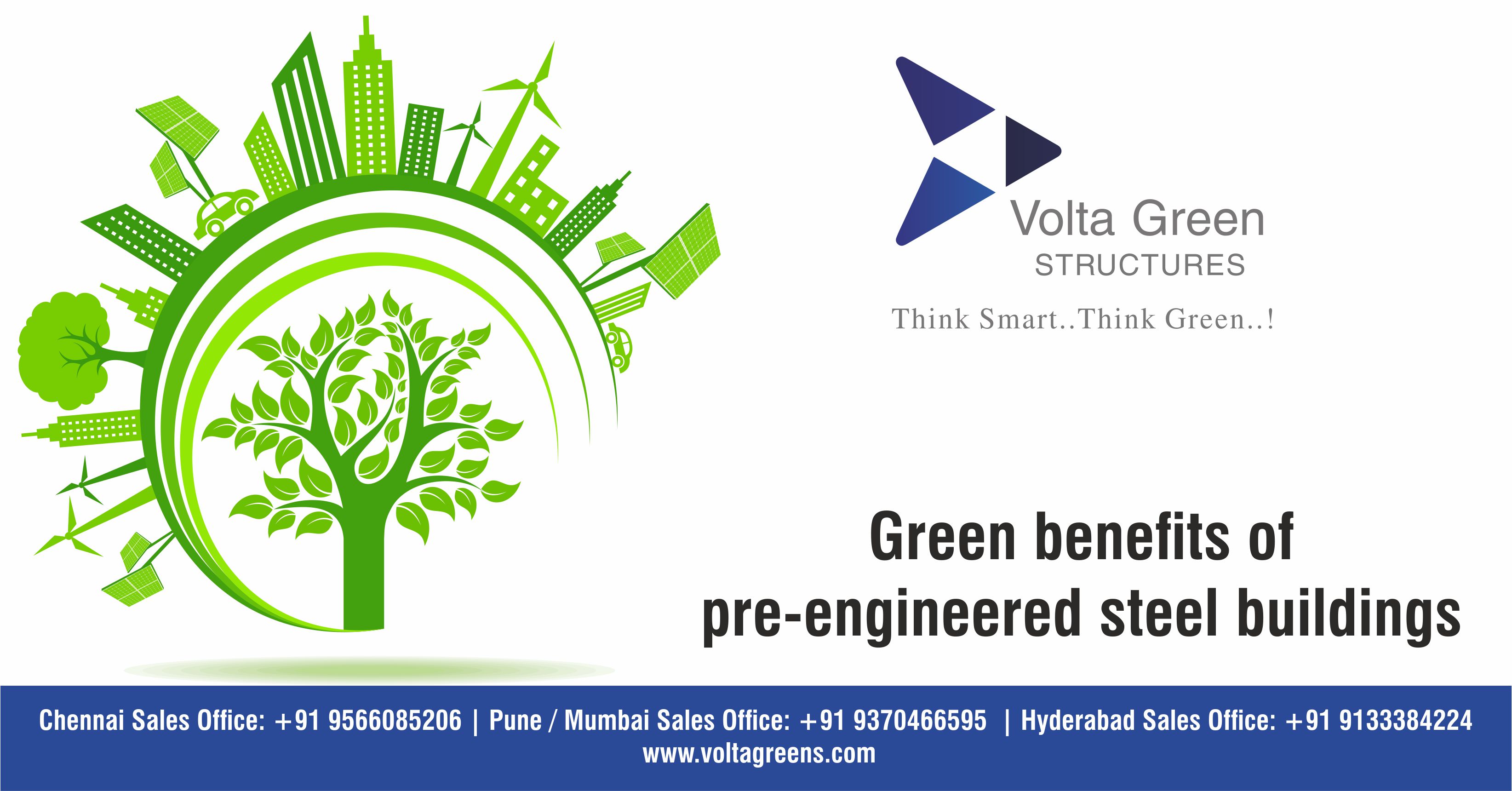 Green Benefits of Pre-Engineered Steel Buildings